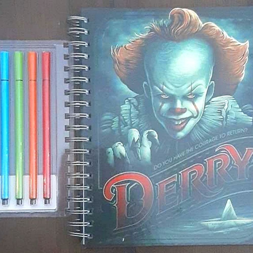 New Pennywise Sketchbook Set